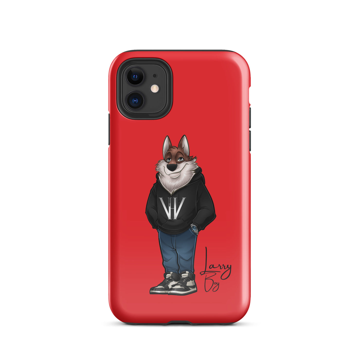 Larry Boy - Tough Case for iPhone® - Red