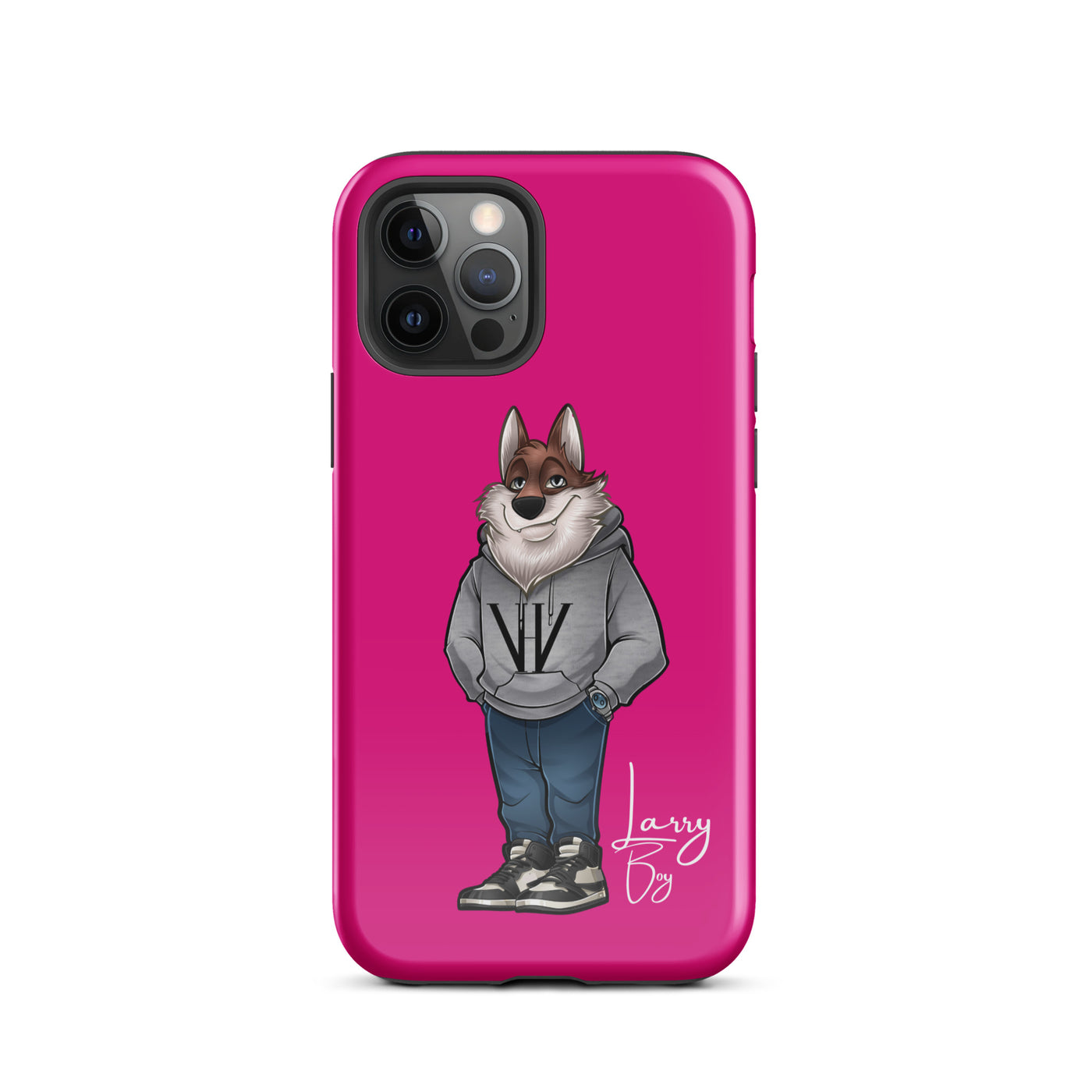 Larry Boy - Tough Case for iPhone® - Pink