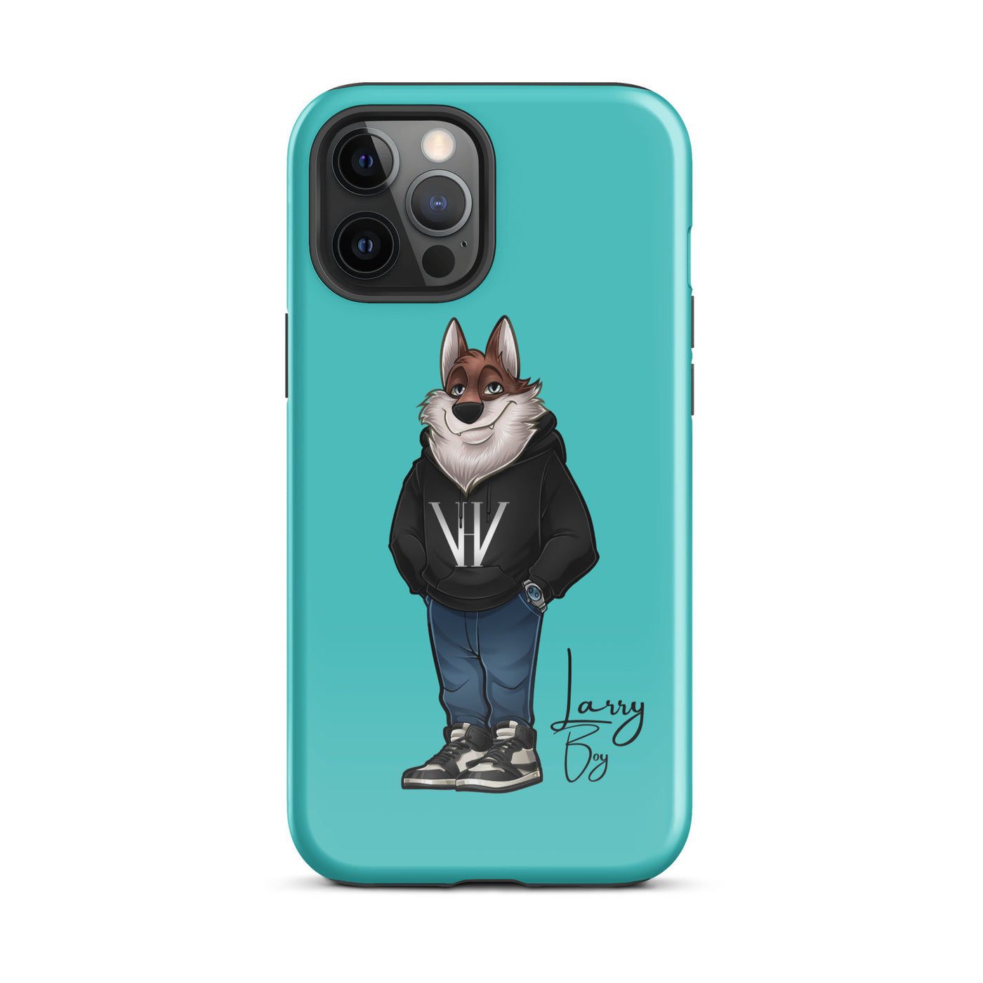 Larry Boy - Tough Case for iPhone® - Turquoise