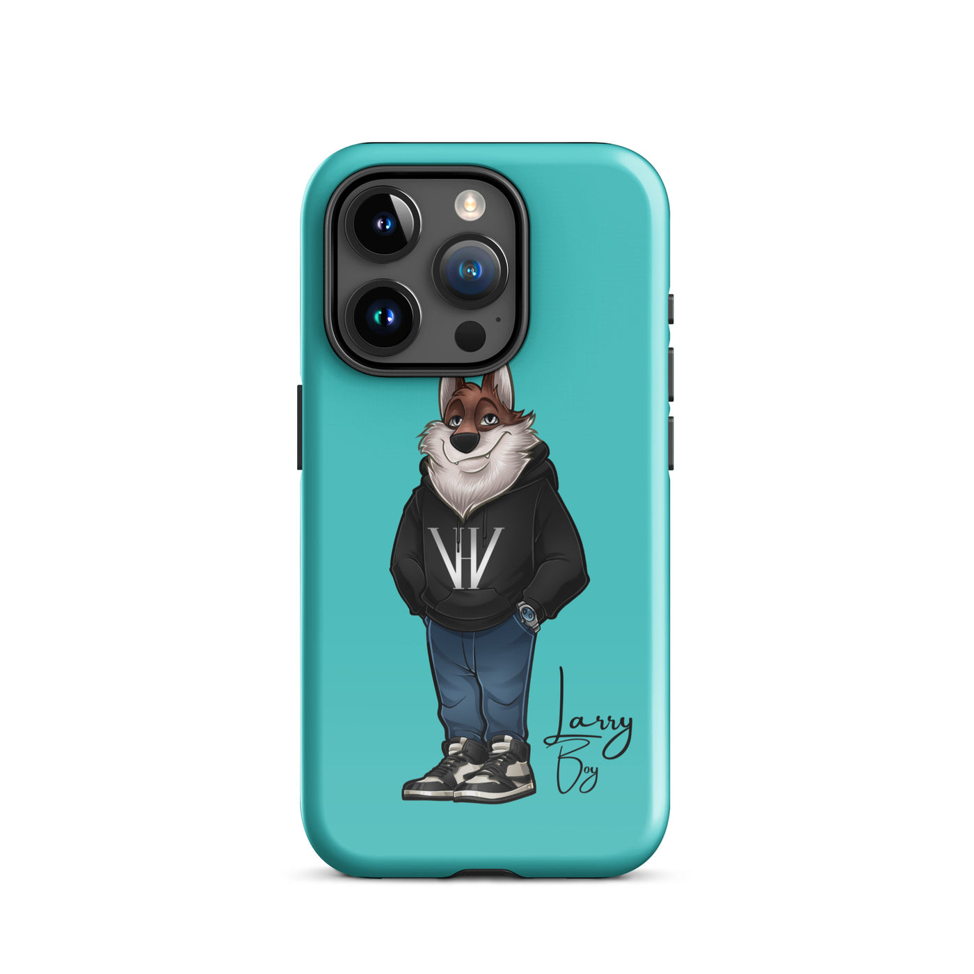 Larry Boy - Tough Case for iPhone® - Turquoise